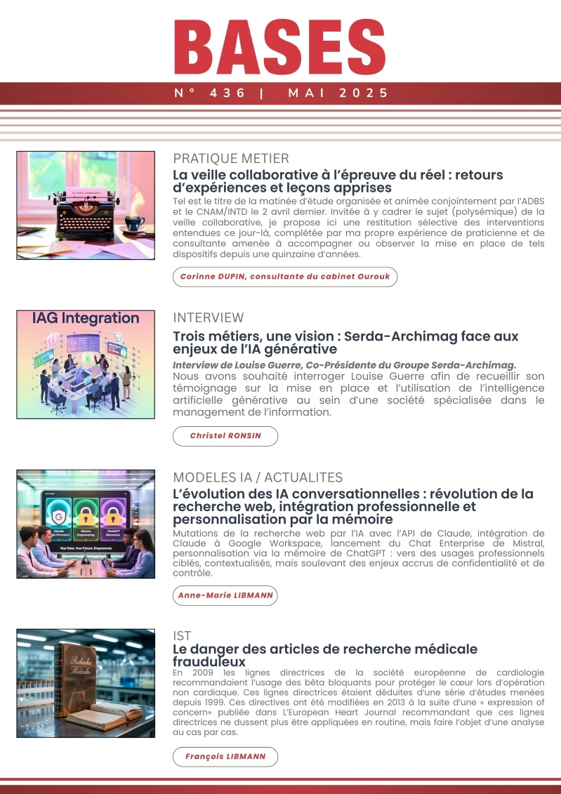 Bases no 436  Mai 2025